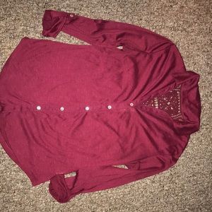 Maroon Top